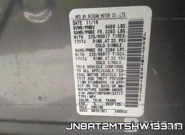 JN8AT2MT5HW133717