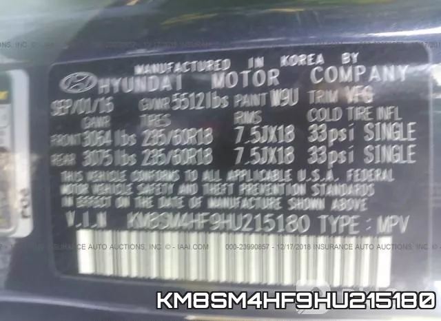 KM8SM4HF9HU215180