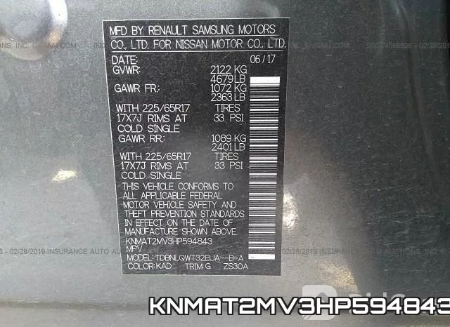 KNMAT2MV3HP594843