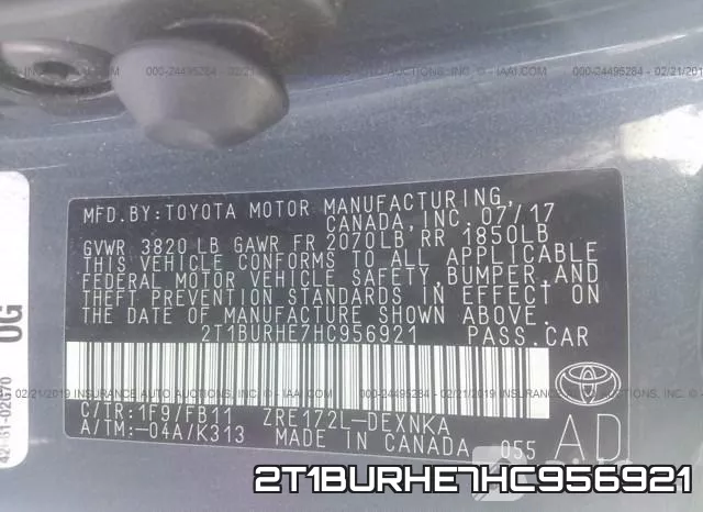 2T1BURHE7HC956921