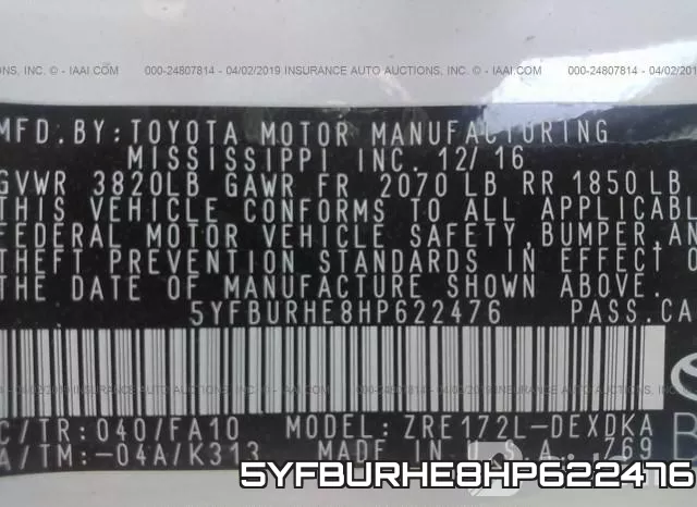 5YFBURHE8HP622476