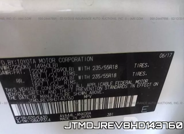 JTMDJREV8HD143760