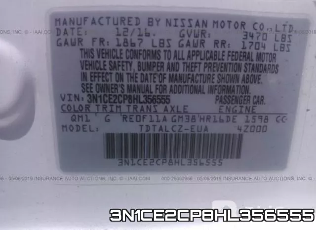3N1CE2CP8HL356555