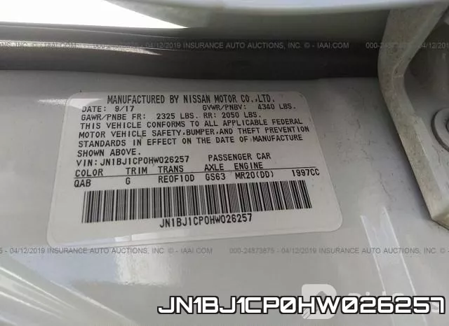 JN1BJ1CP0HW026257