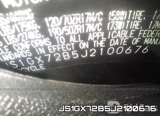 JS1GX72B5J2100676
