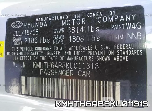 KMHTH6AB8KU011313