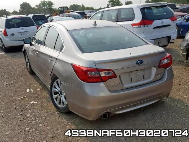 4S3BNAF60H3020724