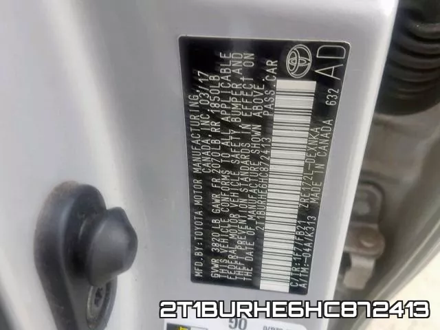 2T1BURHE6HC872413