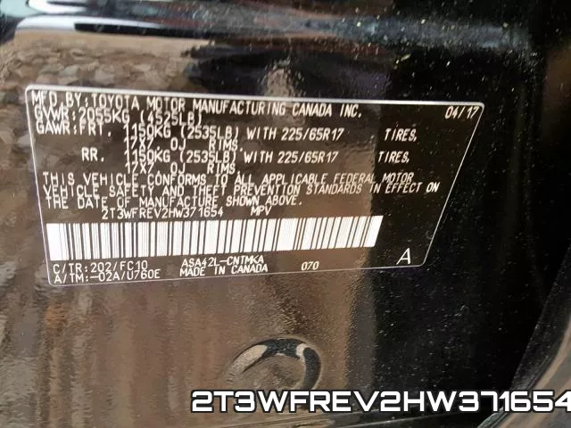 2T3WFREV2HW371654