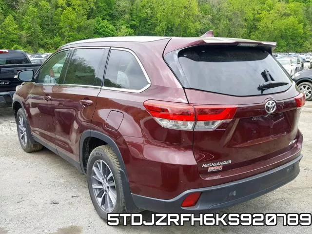 5TDJZRFH6KS920789