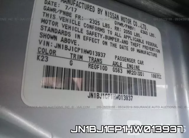 JN1BJ1CP1HW013937