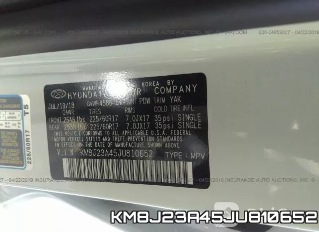 KM8J23A45JU810652