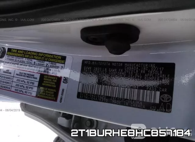 2T1BURHE8HC857184