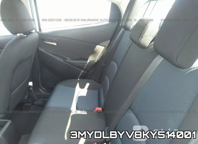3MYDLBYV8KY514001