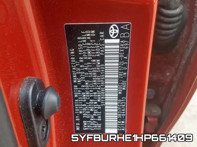 5YFBURHE1HP661409