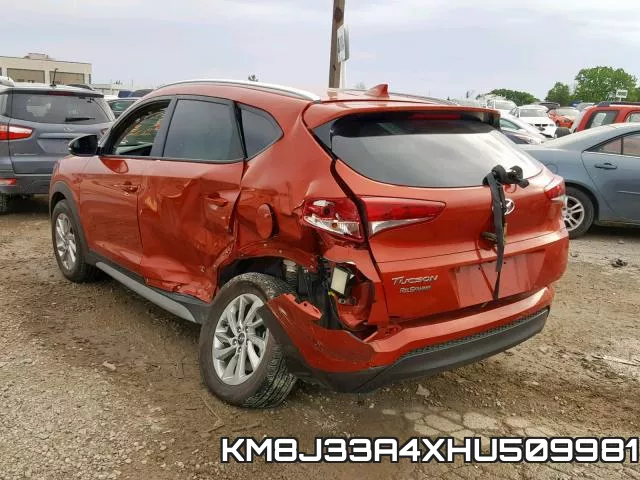 KM8J33A4XHU509981