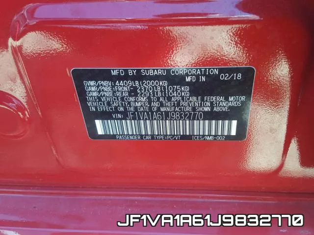 JF1VA1A61J9832770