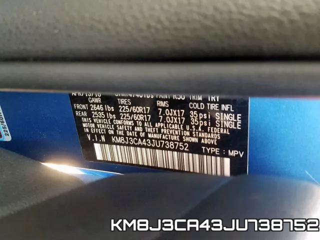 KM8J3CA43JU738752