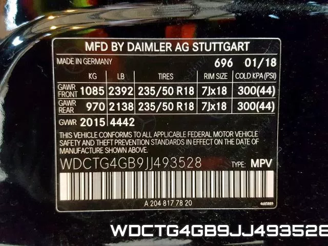 WDCTG4GB9JJ493528