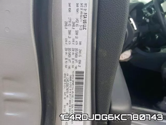 1C4RDJDG6KC780743
