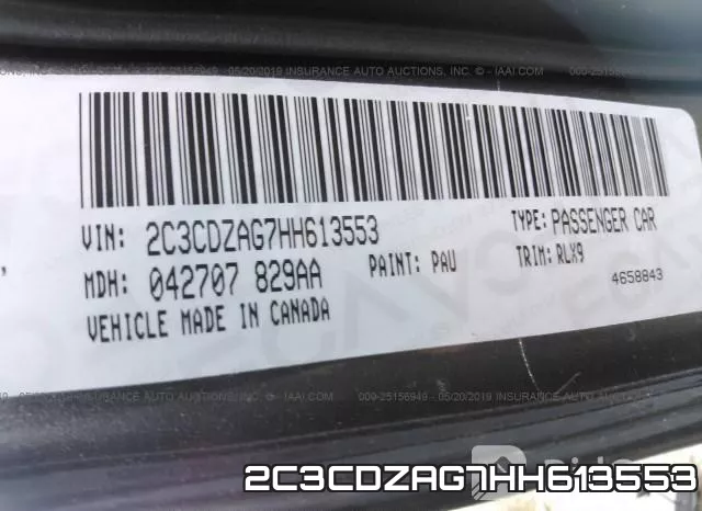 2C3CDZAG7HH613553