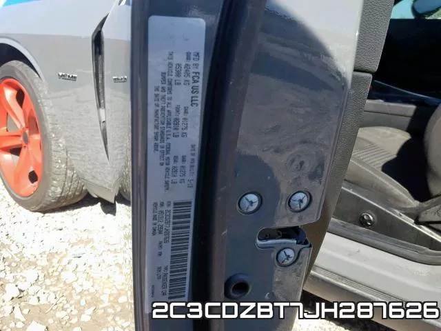 2C3CDZBT7JH287626