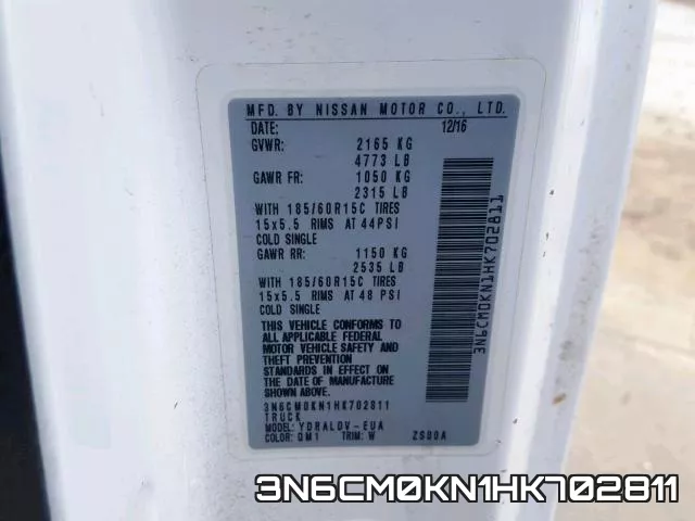 3N6CM0KN1HK702811
