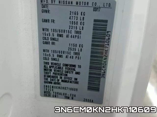3N6CM0KN2HK710609