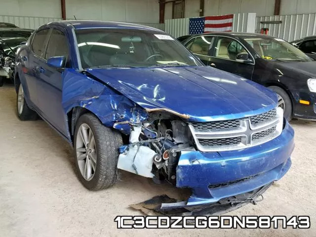 1C3CDZCG6DN581743