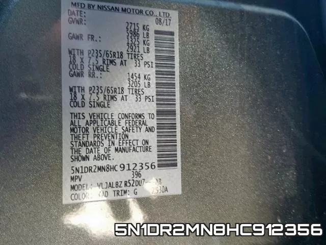 5N1DR2MN8HC912356