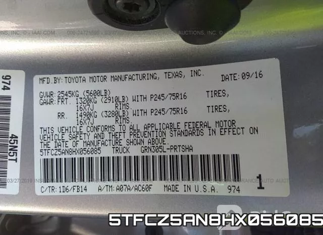 5TFCZ5AN8HX056085