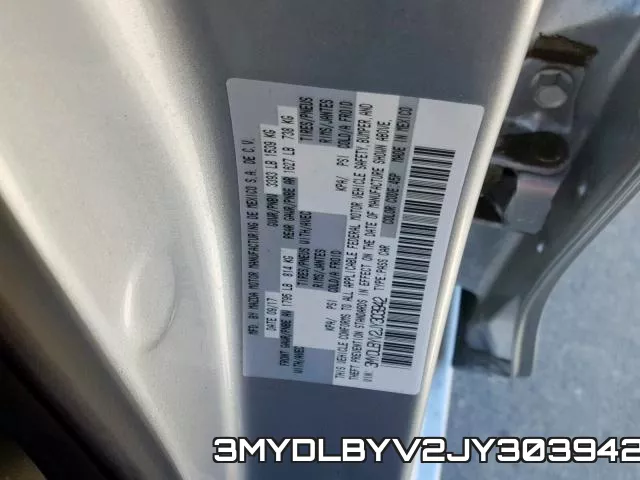 3MYDLBYV2JY303942