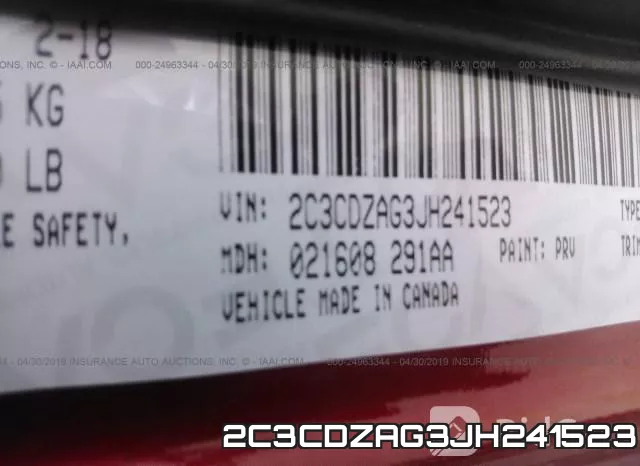 2C3CDZAG3JH241523