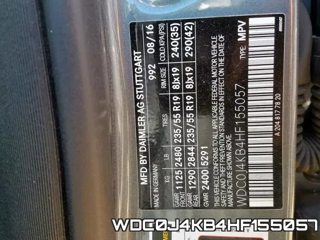 WDC0J4KB4HF155057