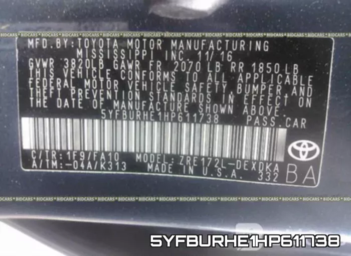 5YFBURHE1HP611738
