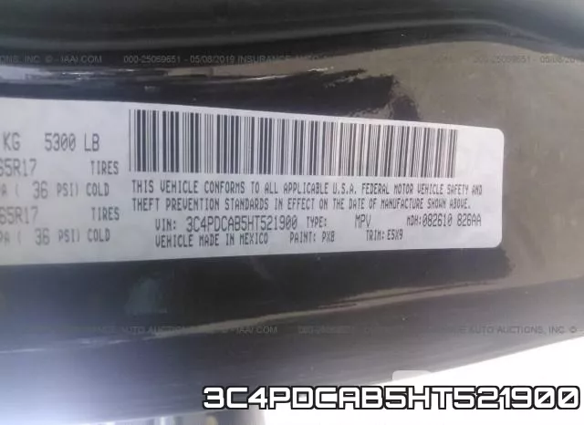 3C4PDCAB5HT521900