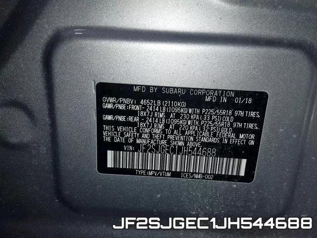 JF2SJGEC1JH544688