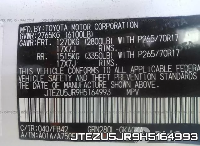 JTEZU5JR9H5164993