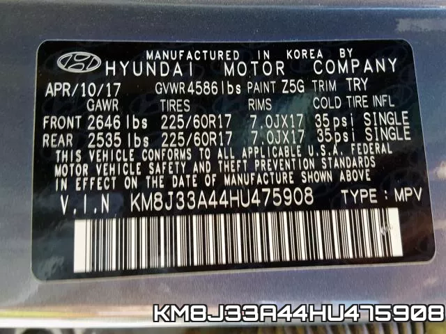 KM8J33A44HU475908