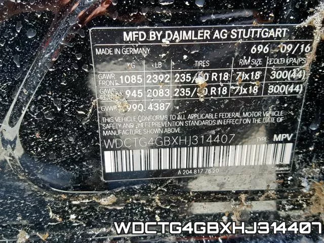 WDCTG4GBXHJ314407