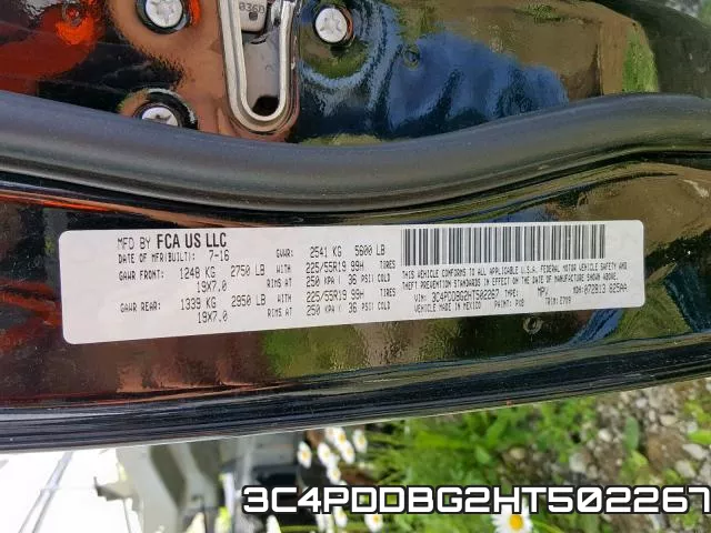 3C4PDDBG2HT502267