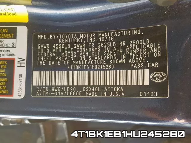 4T1BK1EB1HU245280