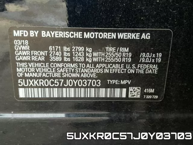 5UXKR0C57J0Y03703