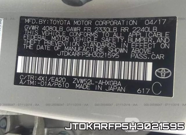 JTDKARFP5H3021595