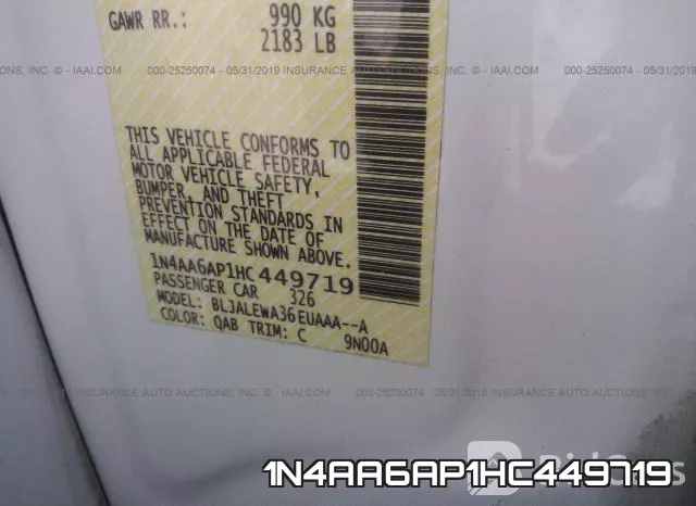 1N4AA6AP1HC449719