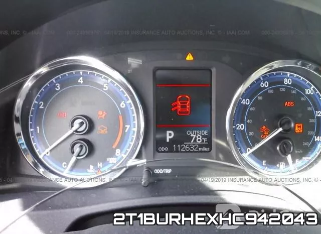 2T1BURHEXHC942043
