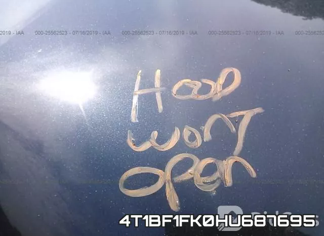 4T1BF1FK0HU687695
