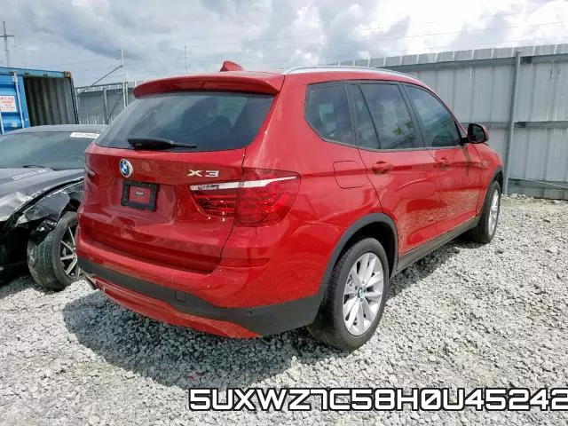 5UXWZ7C58H0U45242