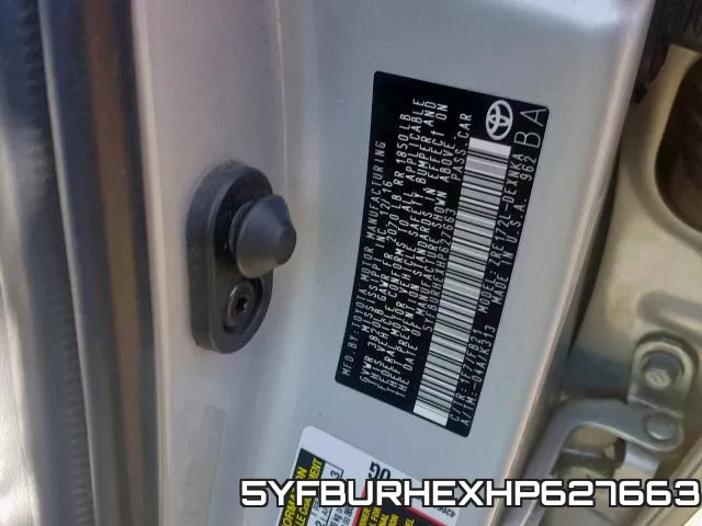 5YFBURHEXHP627663