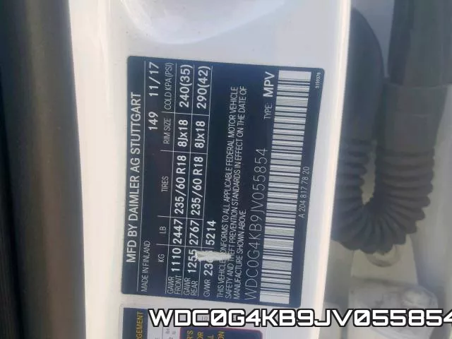 WDC0G4KB9JV055854